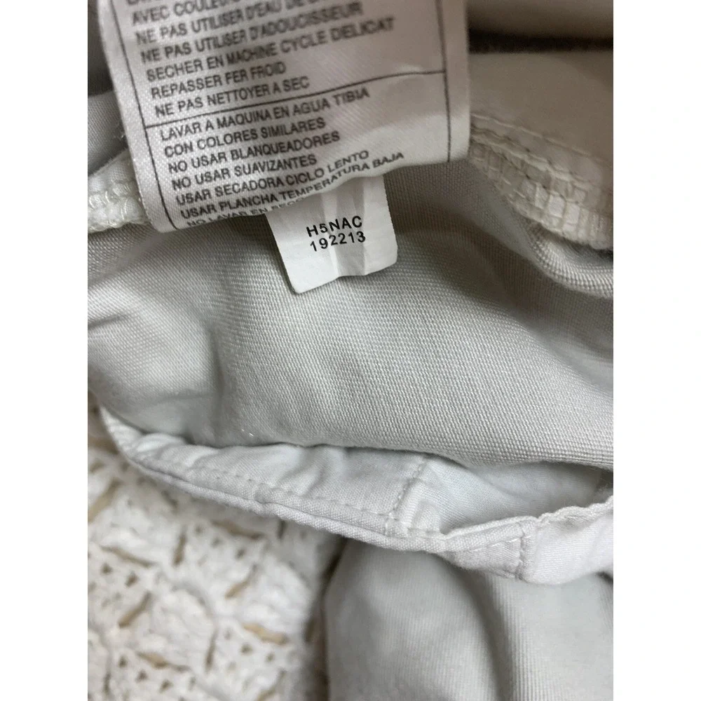 Nike Chino Shorts Mens Tag 34 Approx 32X9 Beige Pleated Front cotton‎ 192213